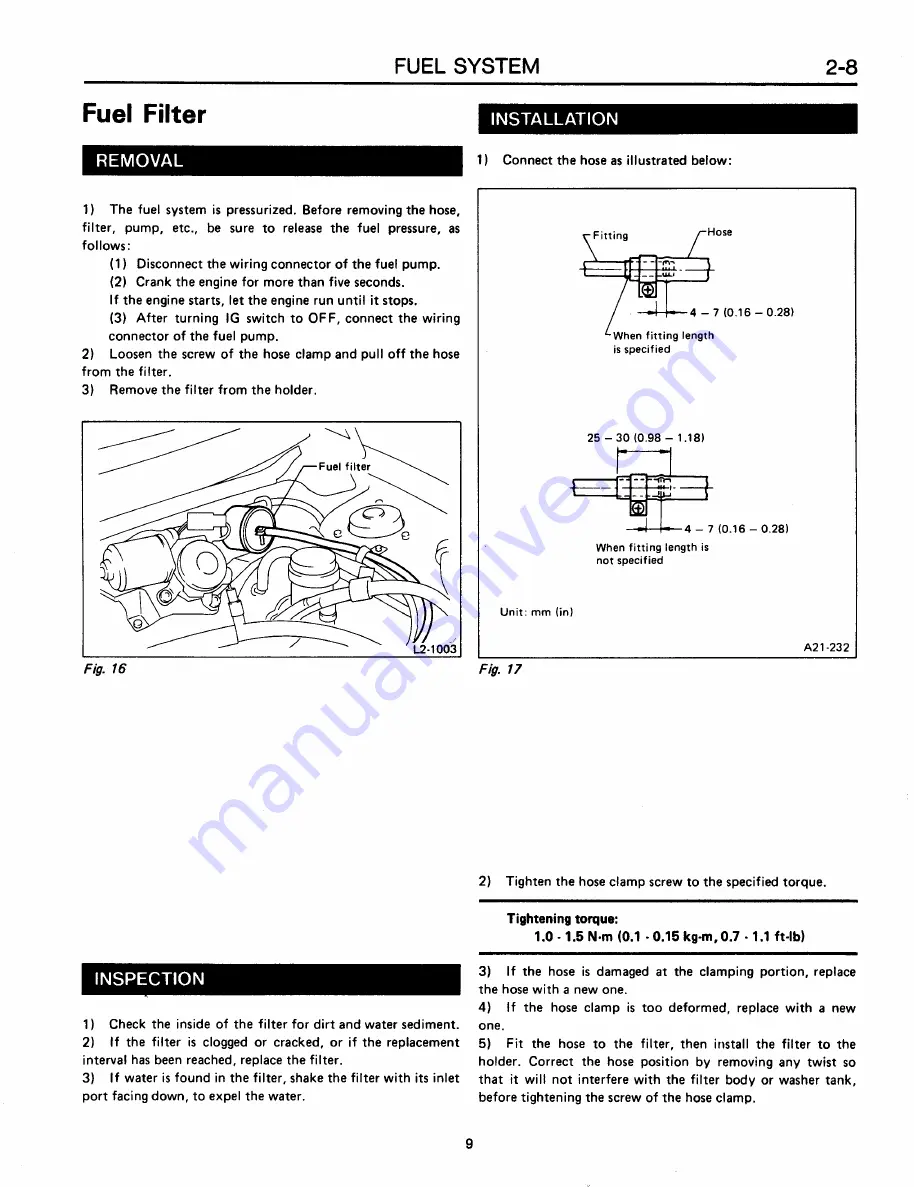 Subaru XT 1988 Service Manual Download Page 384