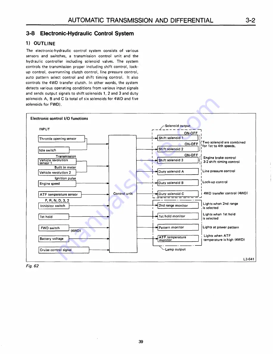 Subaru XT 1988 Service Manual Download Page 553