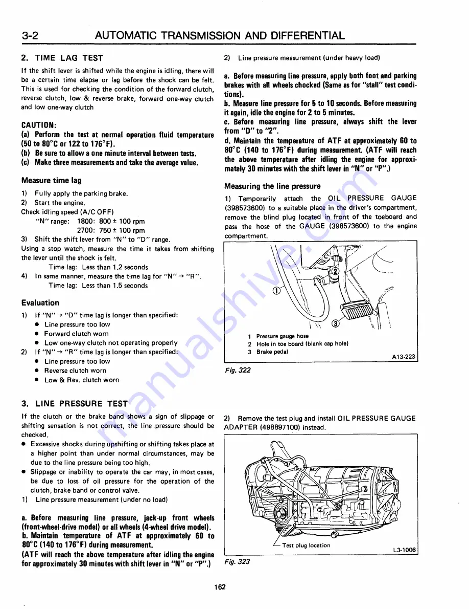 Subaru XT 1988 Service Manual Download Page 689