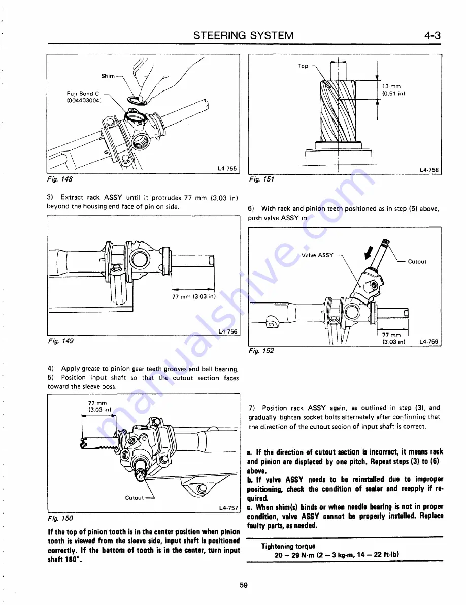 Subaru XT 1988 Service Manual Download Page 905