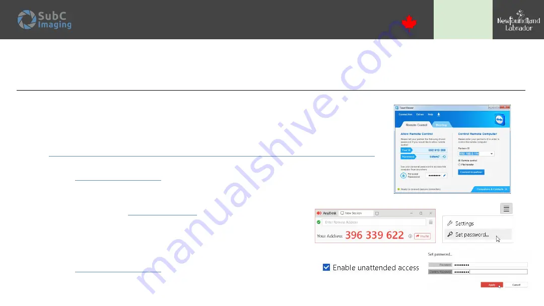 SubC Imaging Rayfin User Manual Download Page 2