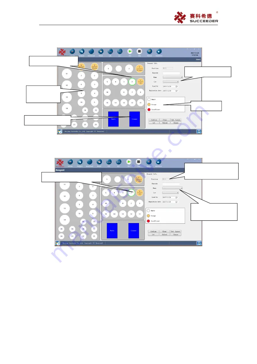 Succeeder SF-8200 Operation Manual Download Page 25