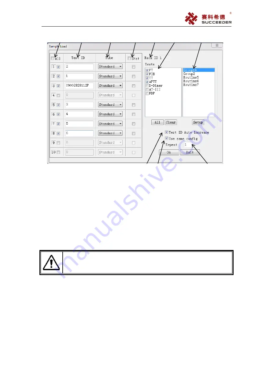 Succeeder SF-8200 Operation Manual Download Page 33