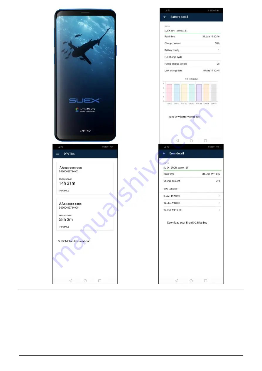 SUEX VRt User Instruction Manual And Warnings Download Page 62