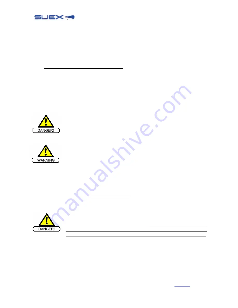 SUEX XJOY 7 Use And Maintenance Manual Download Page 9