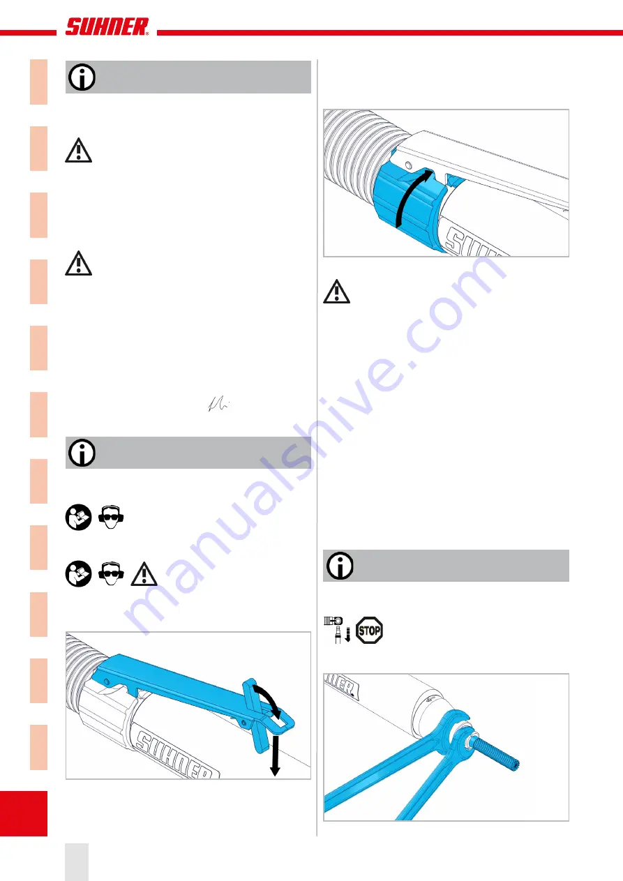 SUHNER ABRASIVE LSB 44 Скачать руководство пользователя страница 34