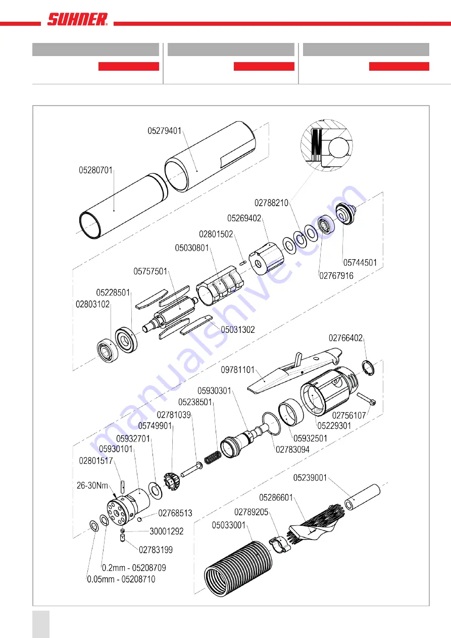 SUHNER ABRASIVE LXC 4-TOP Technical Document Download Page 2