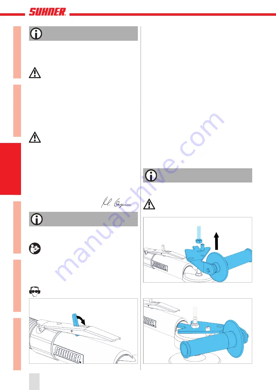 SUHNER ABRASIVE LXC 4-TOP Technical Document Download Page 12