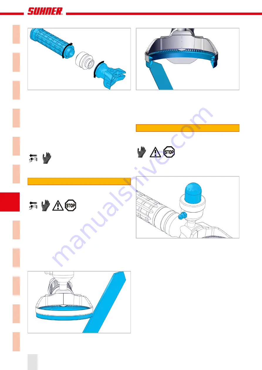 SUHNER ABRASIVE TURBO TRIM SH 700 Technical Document Download Page 38