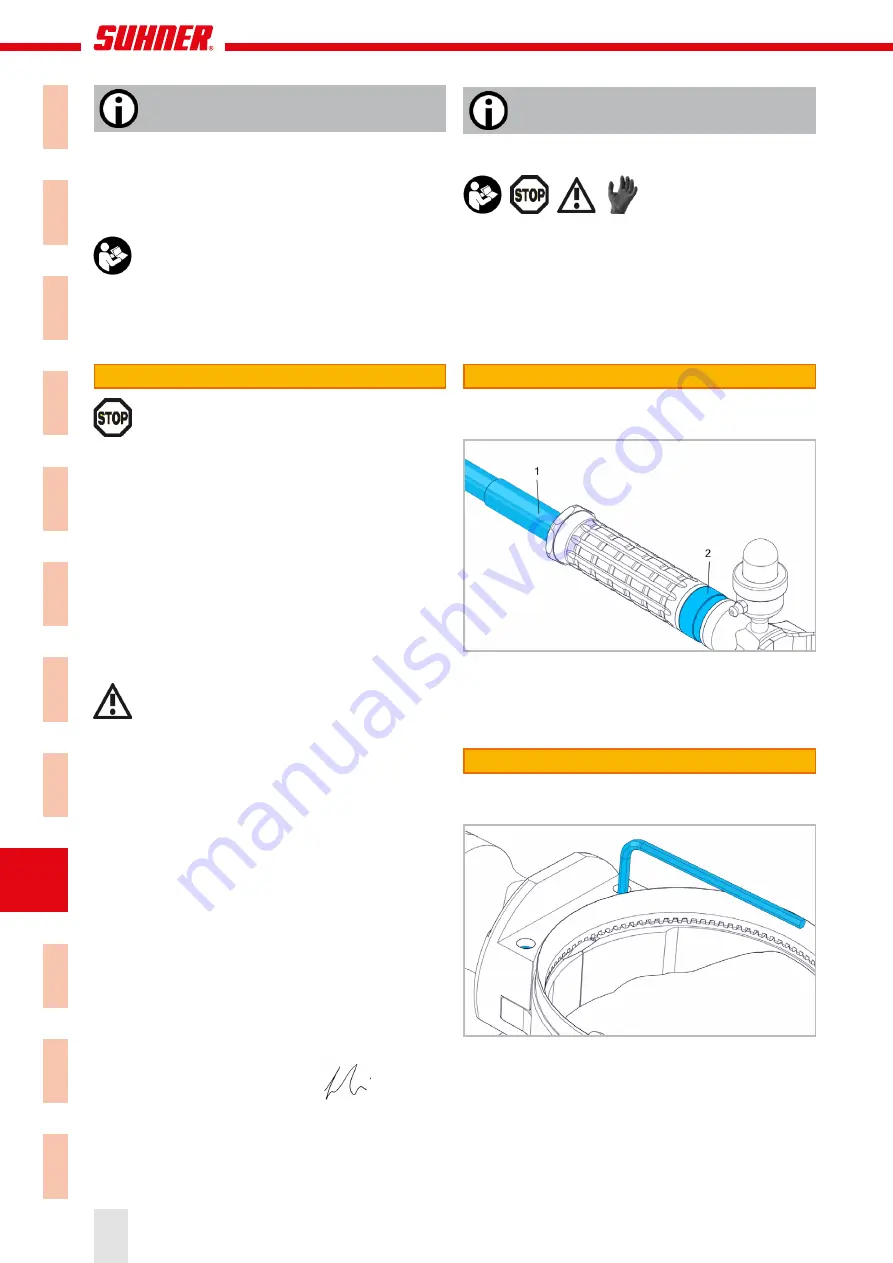 SUHNER ABRASIVE TURBO TRIM SH 700 Technical Document Download Page 44