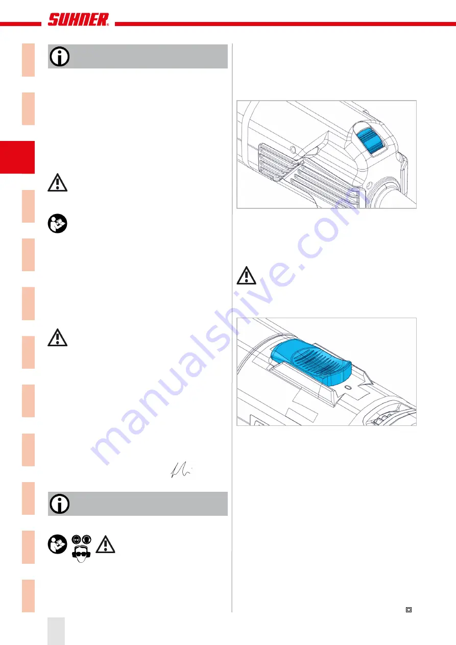 SUHNER ABRASIVE UVC 9-R Скачать руководство пользователя страница 22