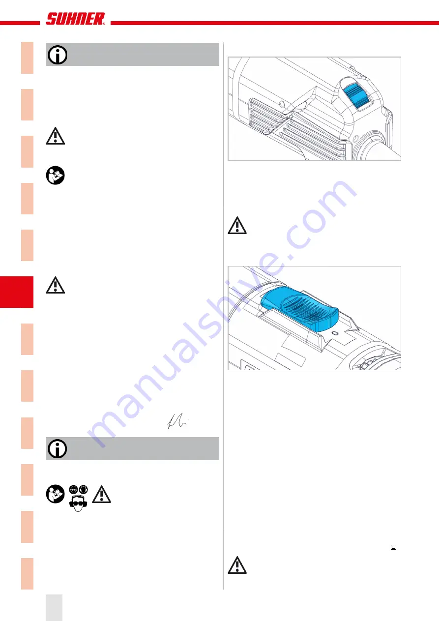 SUHNER ABRASIVE UVC 9-R Translation Of Original Instructions Download Page 34