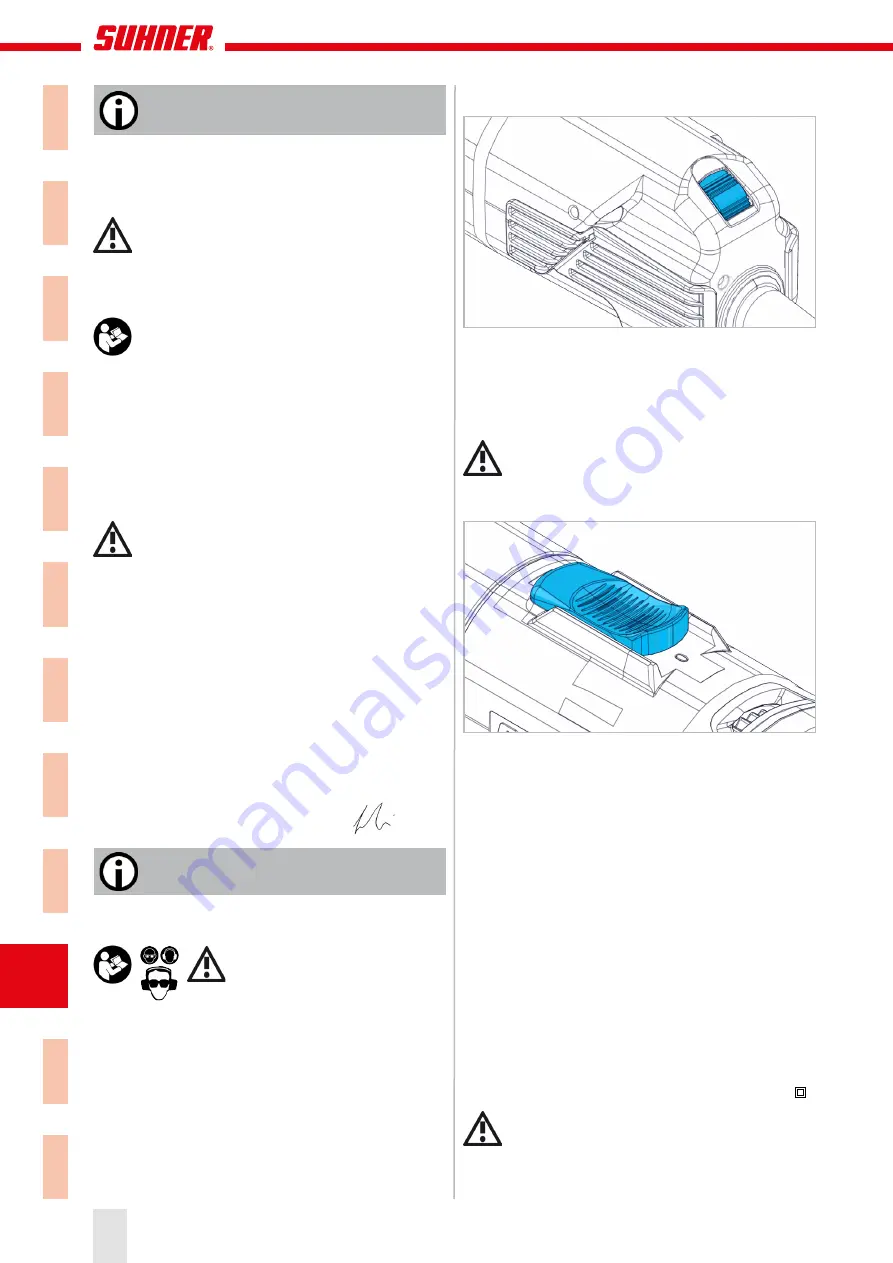 SUHNER ABRASIVE UVC 9-R Translation Of Original Instructions Download Page 50