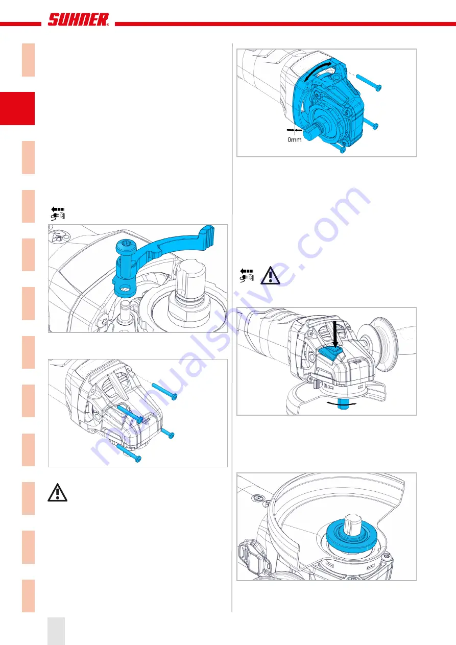 SUHNER ABRASIVE UWG 11-R Скачать руководство пользователя страница 18