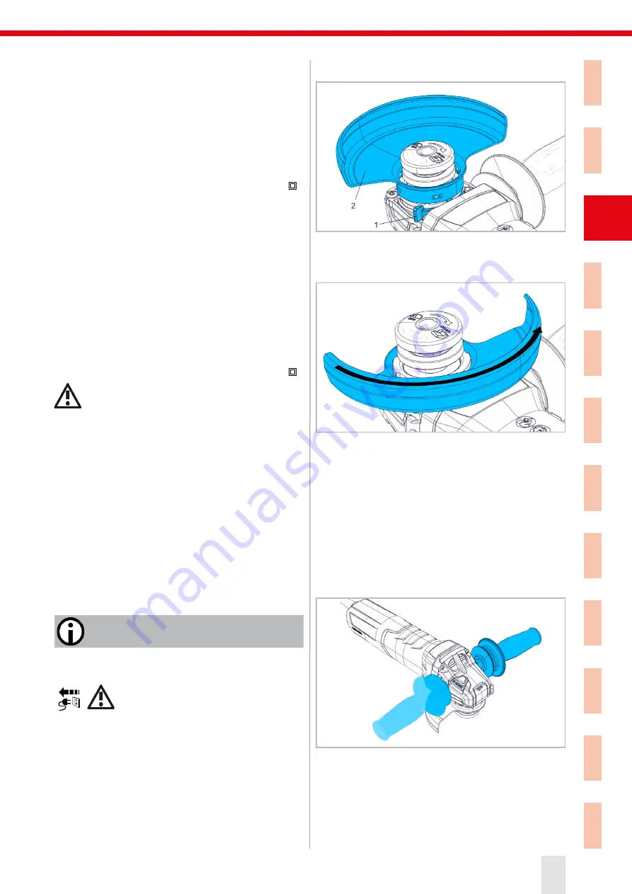 SUHNER ABRASIVE UWG 11-R Скачать руководство пользователя страница 23