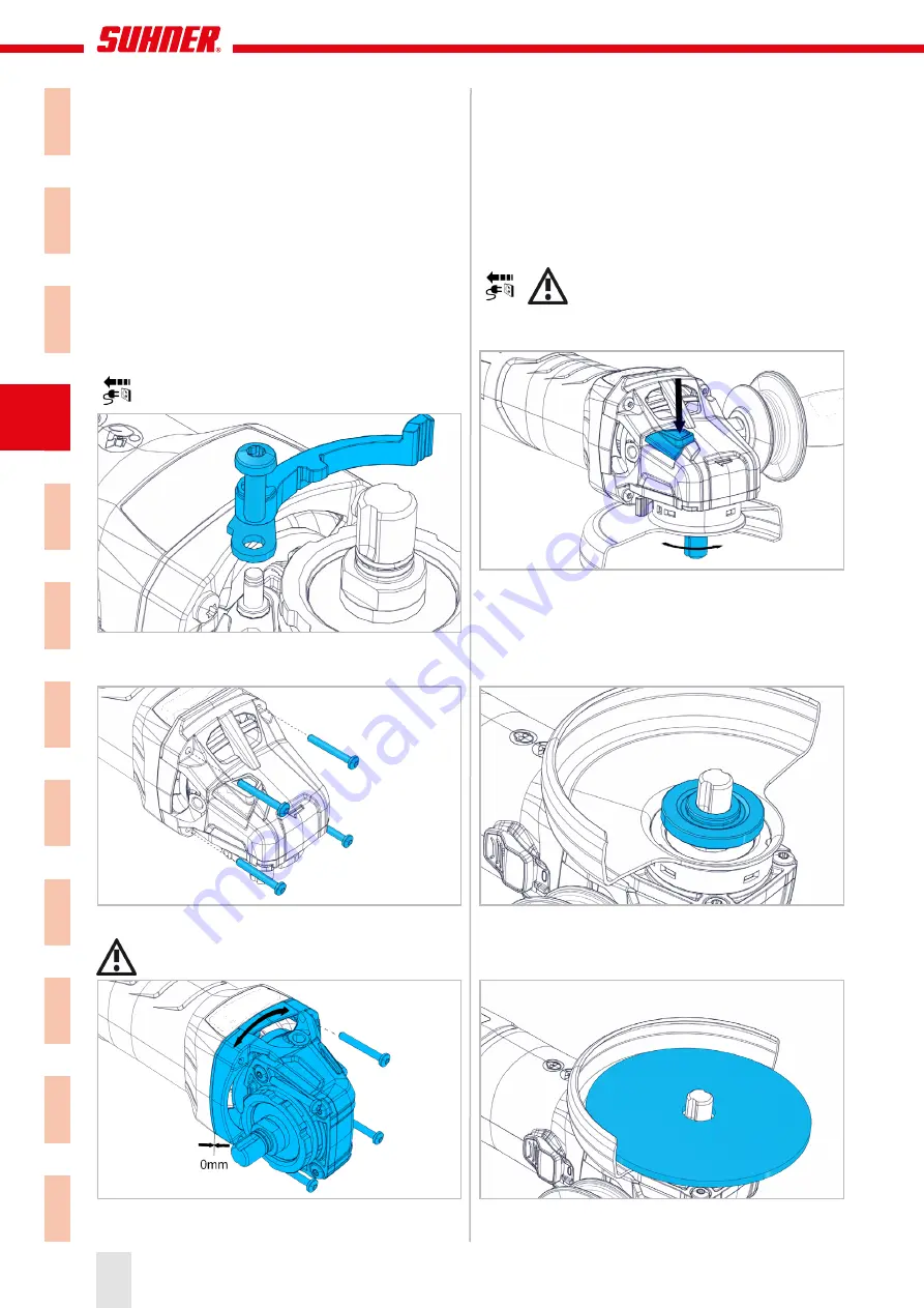 SUHNER ABRASIVE UWG 11-R Скачать руководство пользователя страница 30