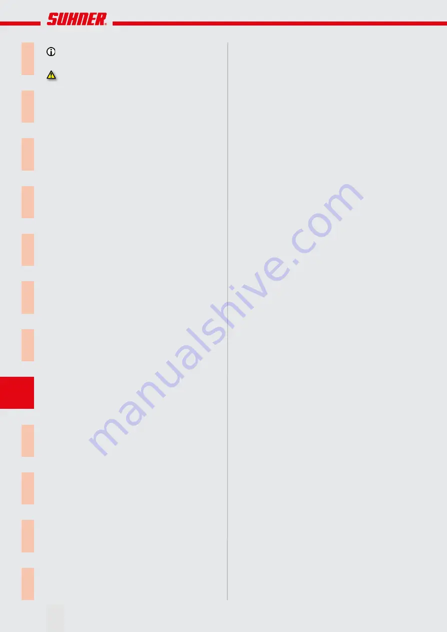 SUHNER ABRASIVE UWG 11-R Technical Document Download Page 74