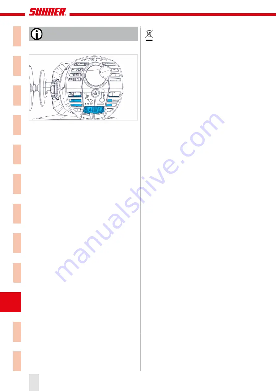 SUHNER ABRASIVE UWG 11-R Скачать руководство пользователя страница 116