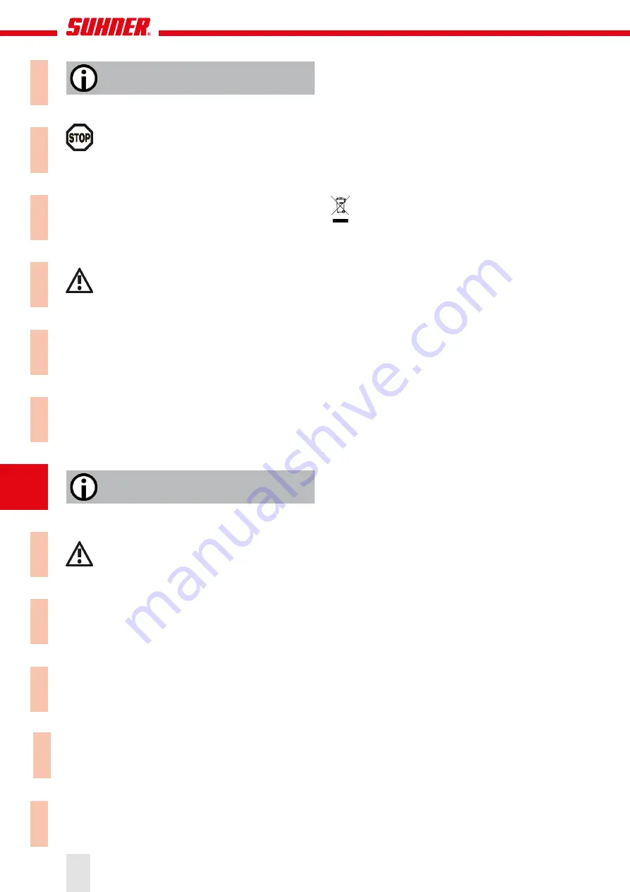 SUHNER ABRASIVE WB 10 Technical Document Download Page 40