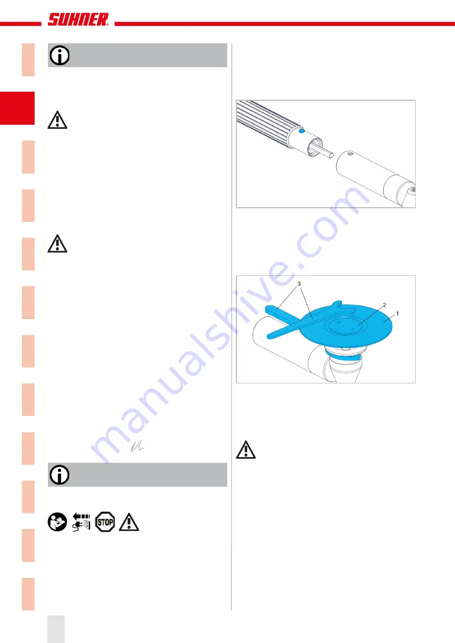 SUHNER ABRASIVE WI 10-S Technical Document Download Page 14