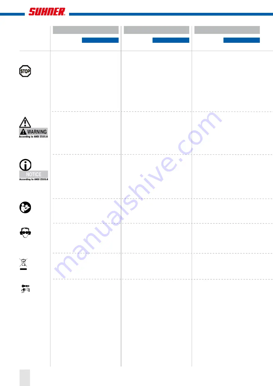 SUHNER MACHINING BEW 6 Technical Document Download Page 8