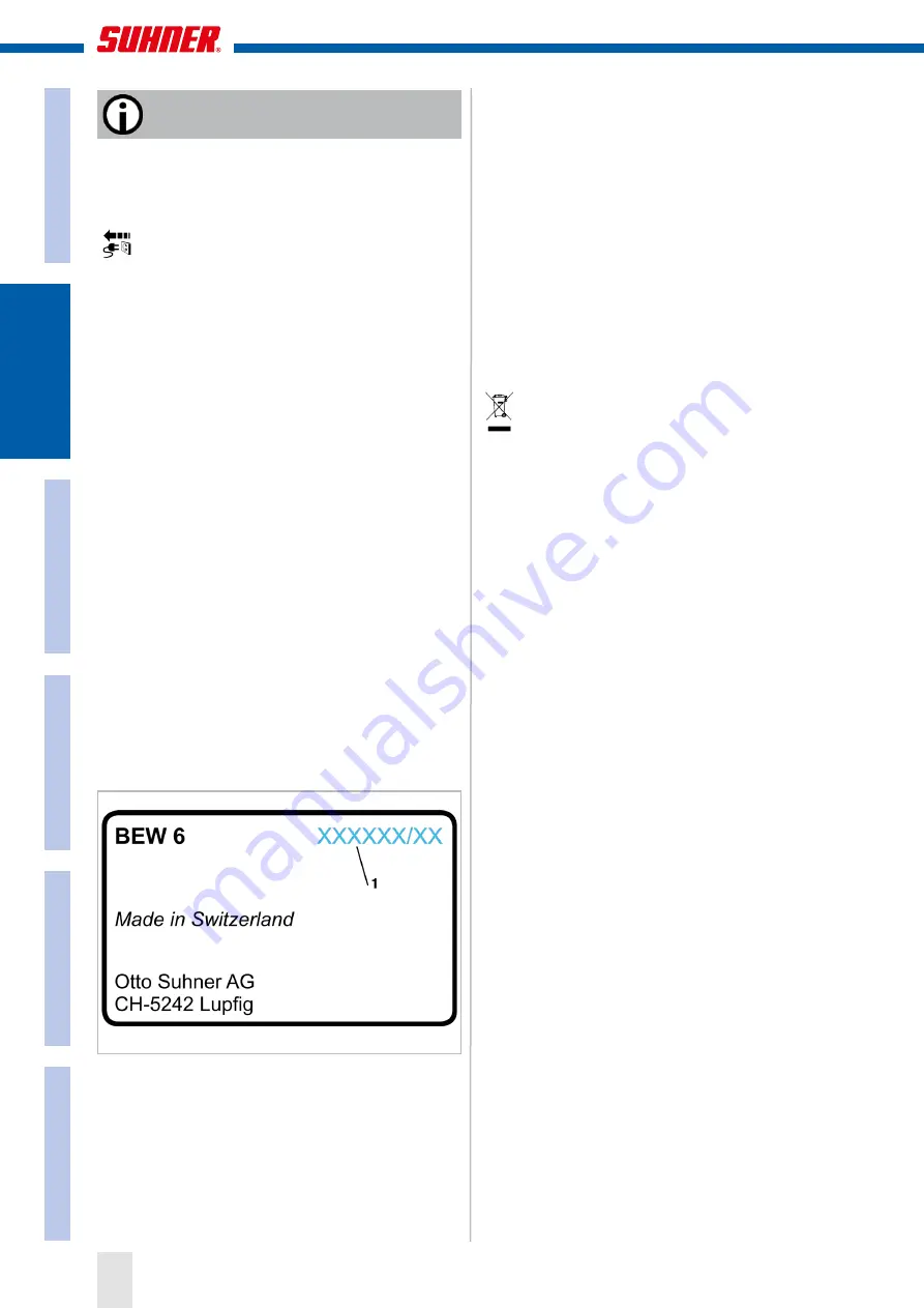 SUHNER MACHINING BEW 6 Technical Document Download Page 22