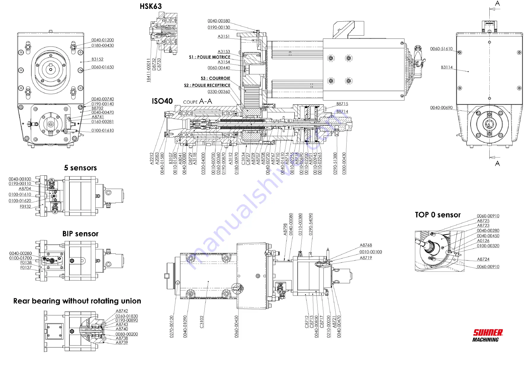 SUHNER MACHINING MAX40 COD Скачать руководство пользователя страница 38