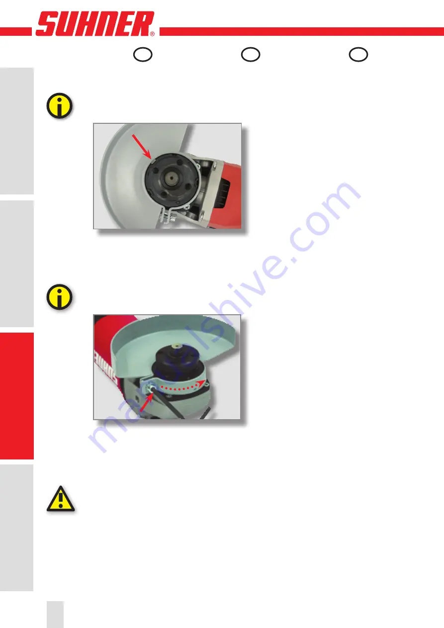 SUHNER Abrasive Expert UWG 10-R125 Technical Document Download Page 18