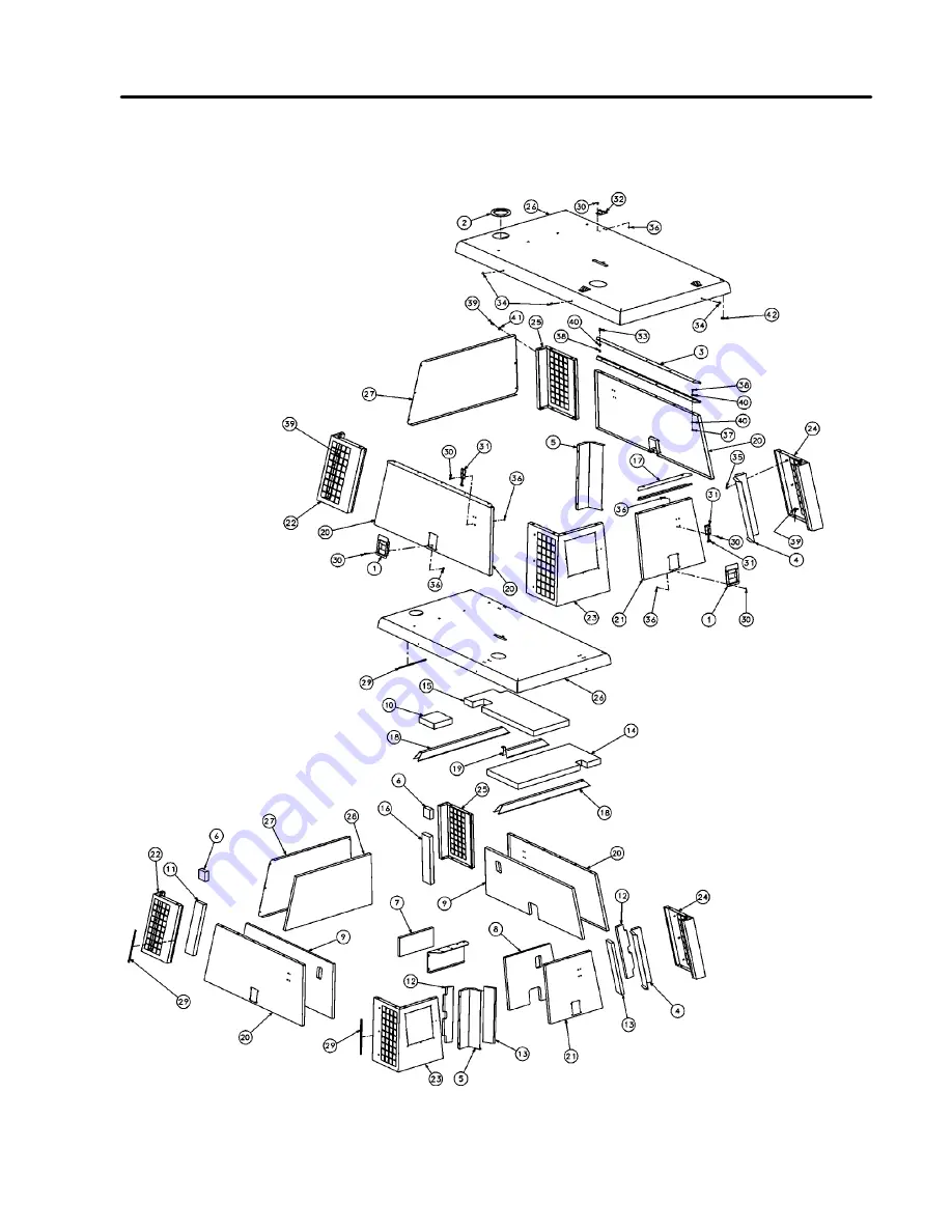 Sullair 185H Operator'S Manual And Parts List Download Page 98