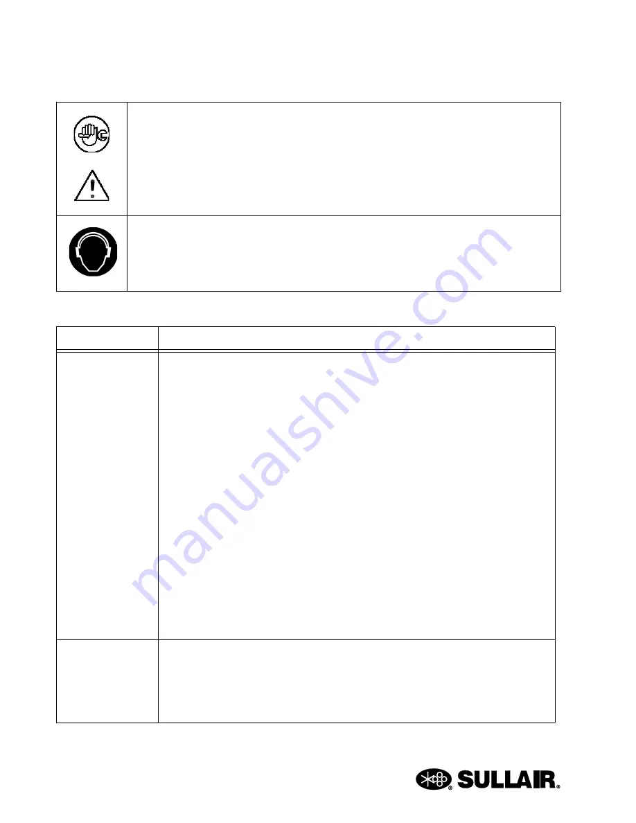 Sullair DHL-100 User & Service Manual Download Page 44