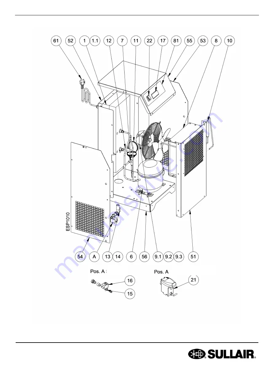 Sullair SR 10 AC User Manual Download Page 57