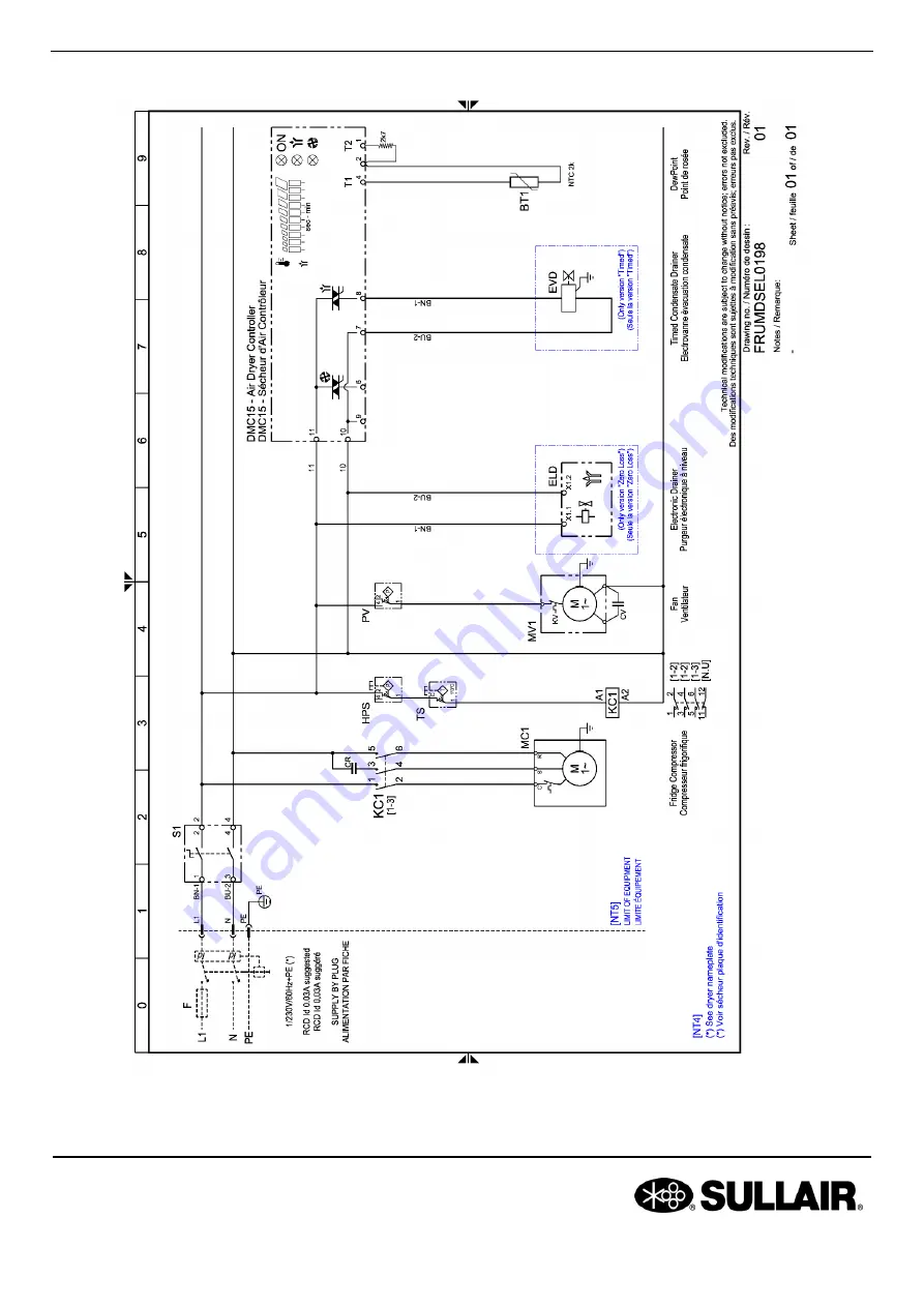 Sullair SR 10 AC User Manual Download Page 66