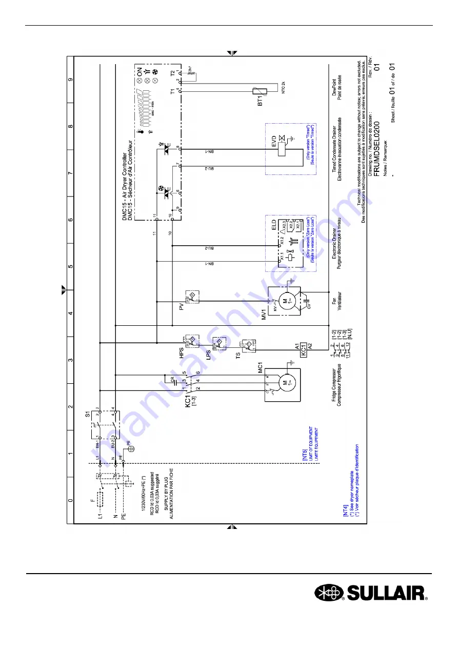 Sullair SR 10 AC User Manual Download Page 68