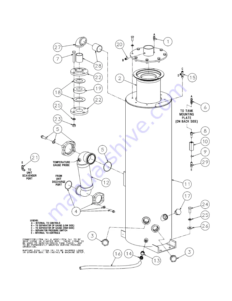 Sullair VS16 30HP Series Operator'S Manual And Parts List Download Page 76