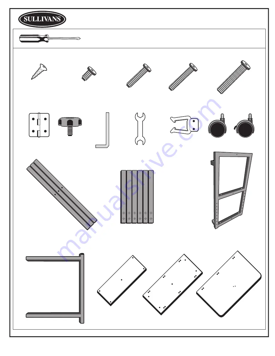 Sullivans 38431 Assembly Instructions Download Page 2