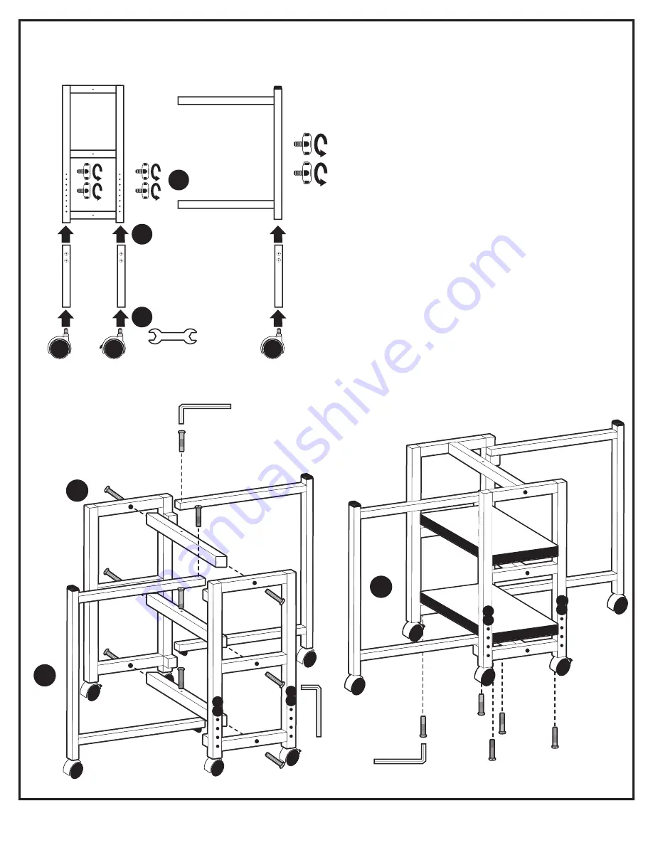 Sullivans 38431 Assembly Instructions Download Page 3