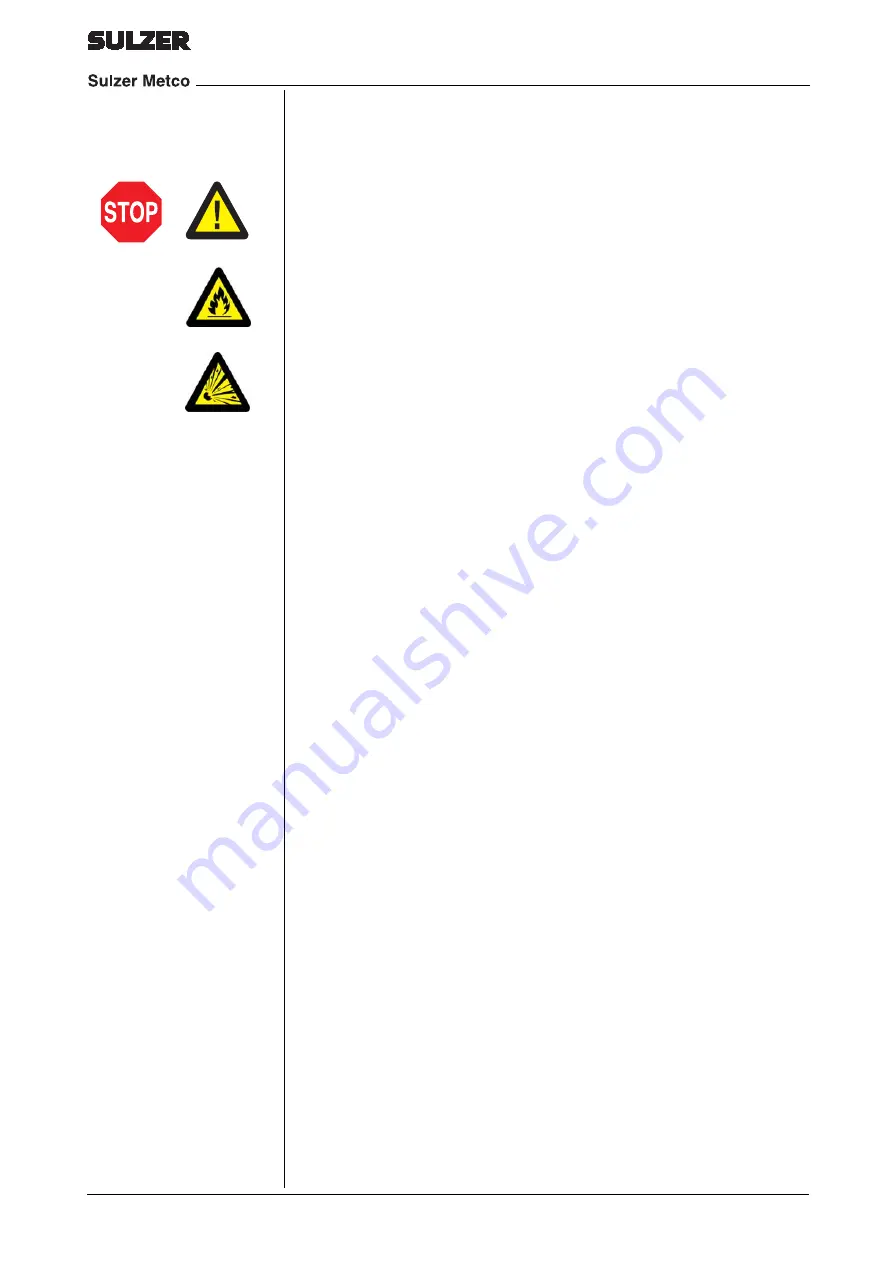 Sulzer Metco ECO ARC 600 Скачать руководство пользователя страница 14
