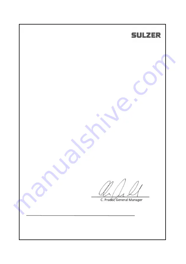 Sulzer COX ElectraFlow 400 MR Instruction Handbook Manual Download Page 123