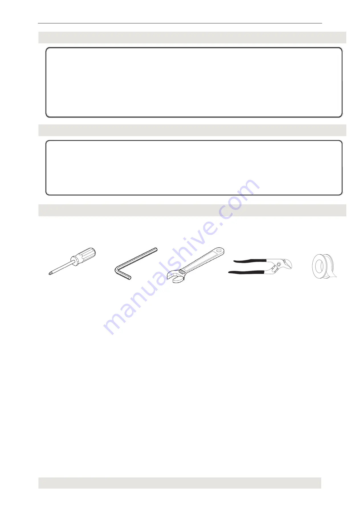 SUMERAIN ROMAN S2141 W Series Installation Manual Download Page 2