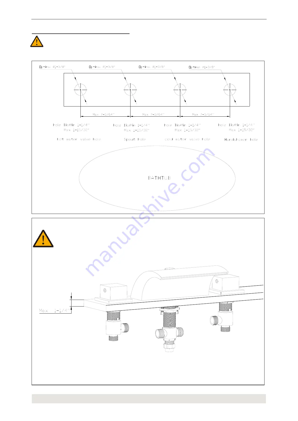 SUMERAIN ROMAN S2141 W Series Installation Manual Download Page 7