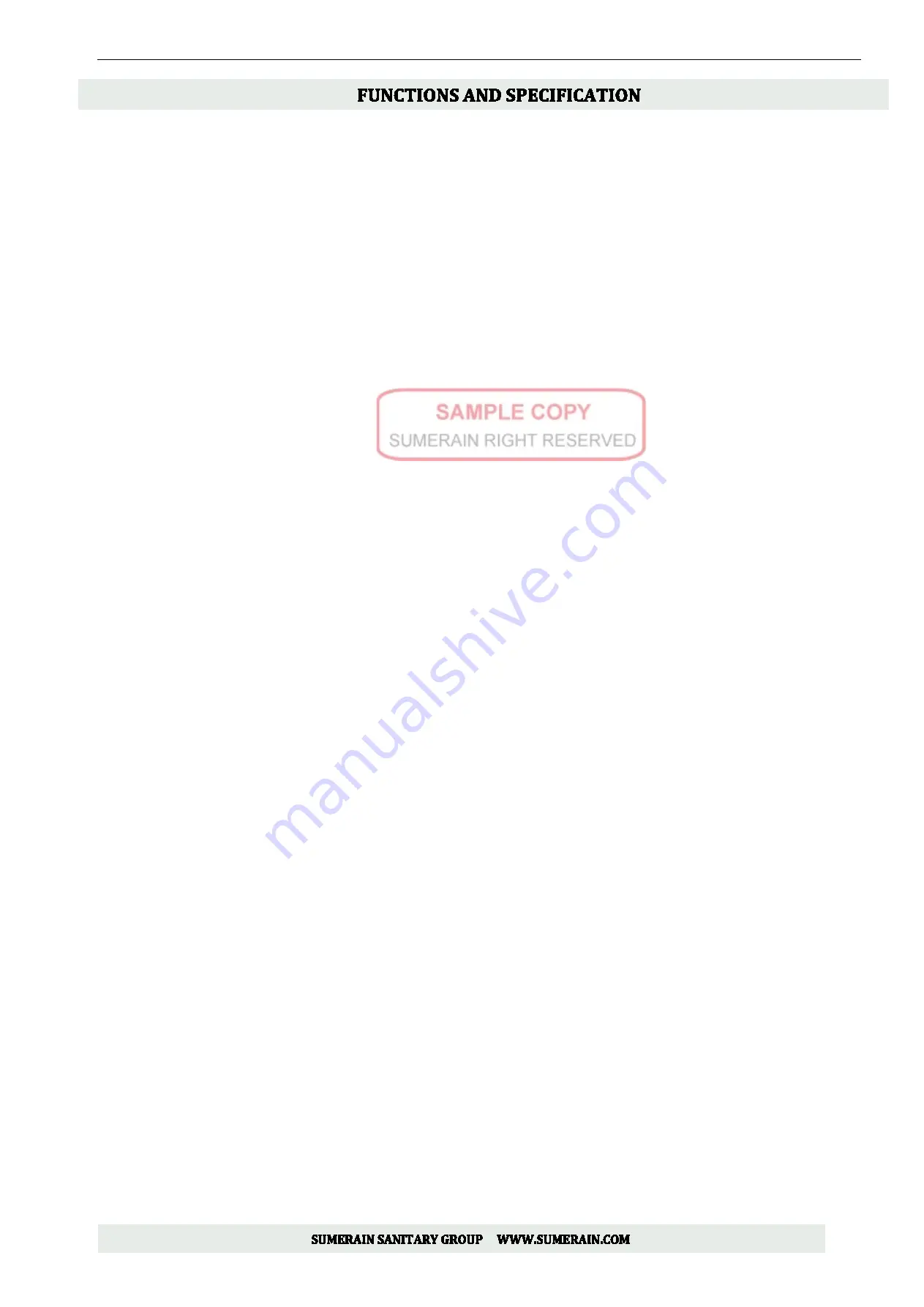 SUMERAIN S1378WW Installation Manual Download Page 4