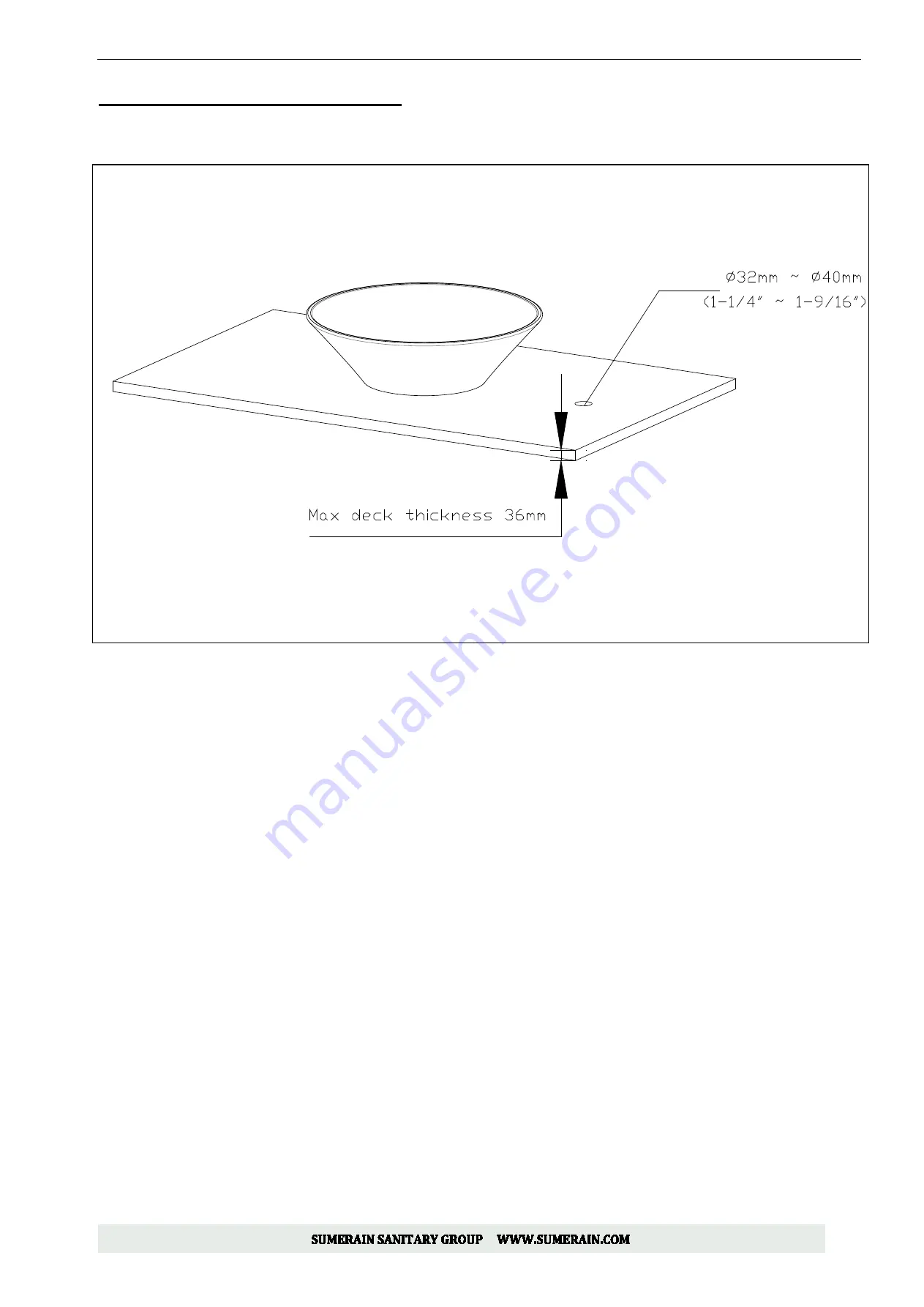 SUMERAIN S1379WW Installation Manual Download Page 8