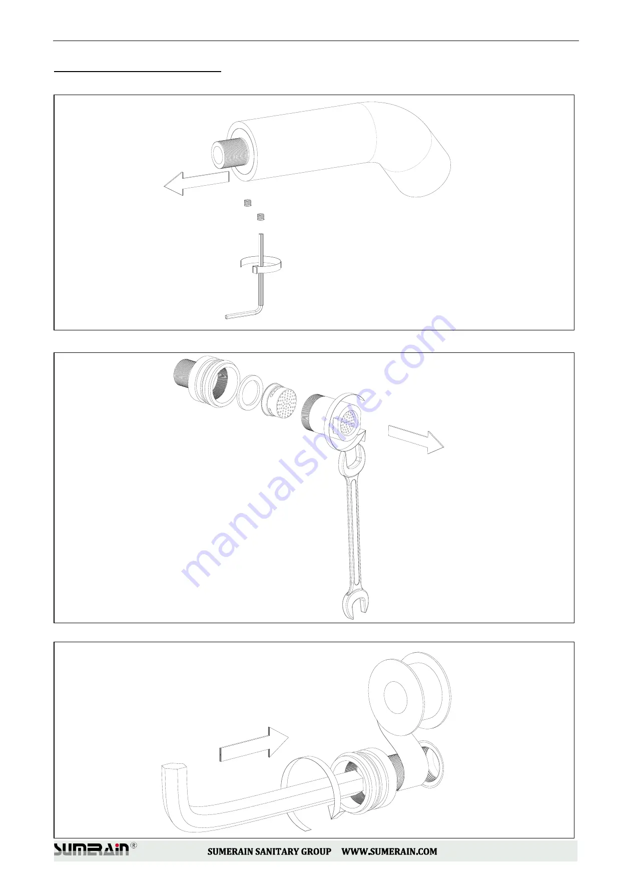 SUMERAIN S2133 W Series Installation Manual Download Page 12