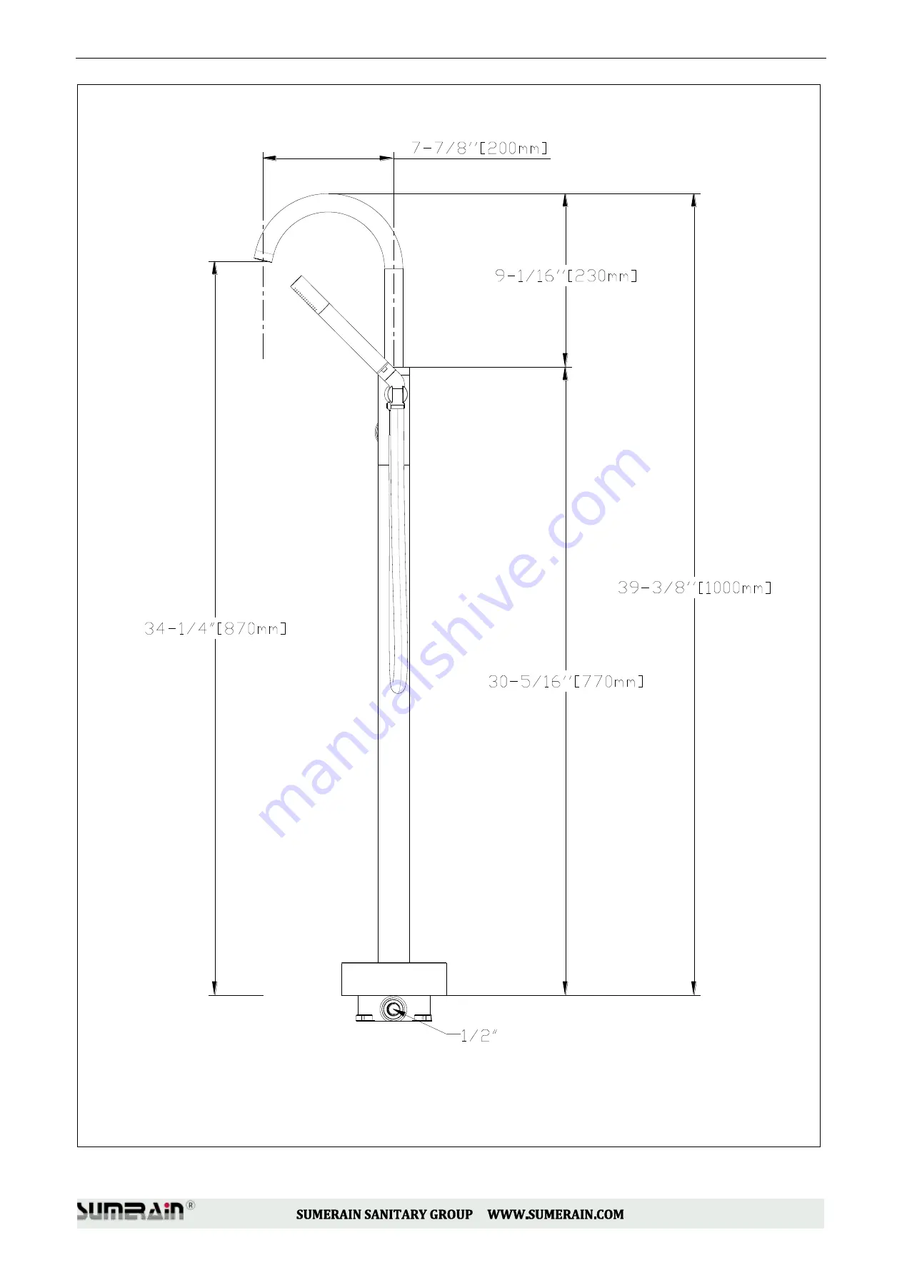 SUMERAIN S2139 Series Installation Manual Download Page 6