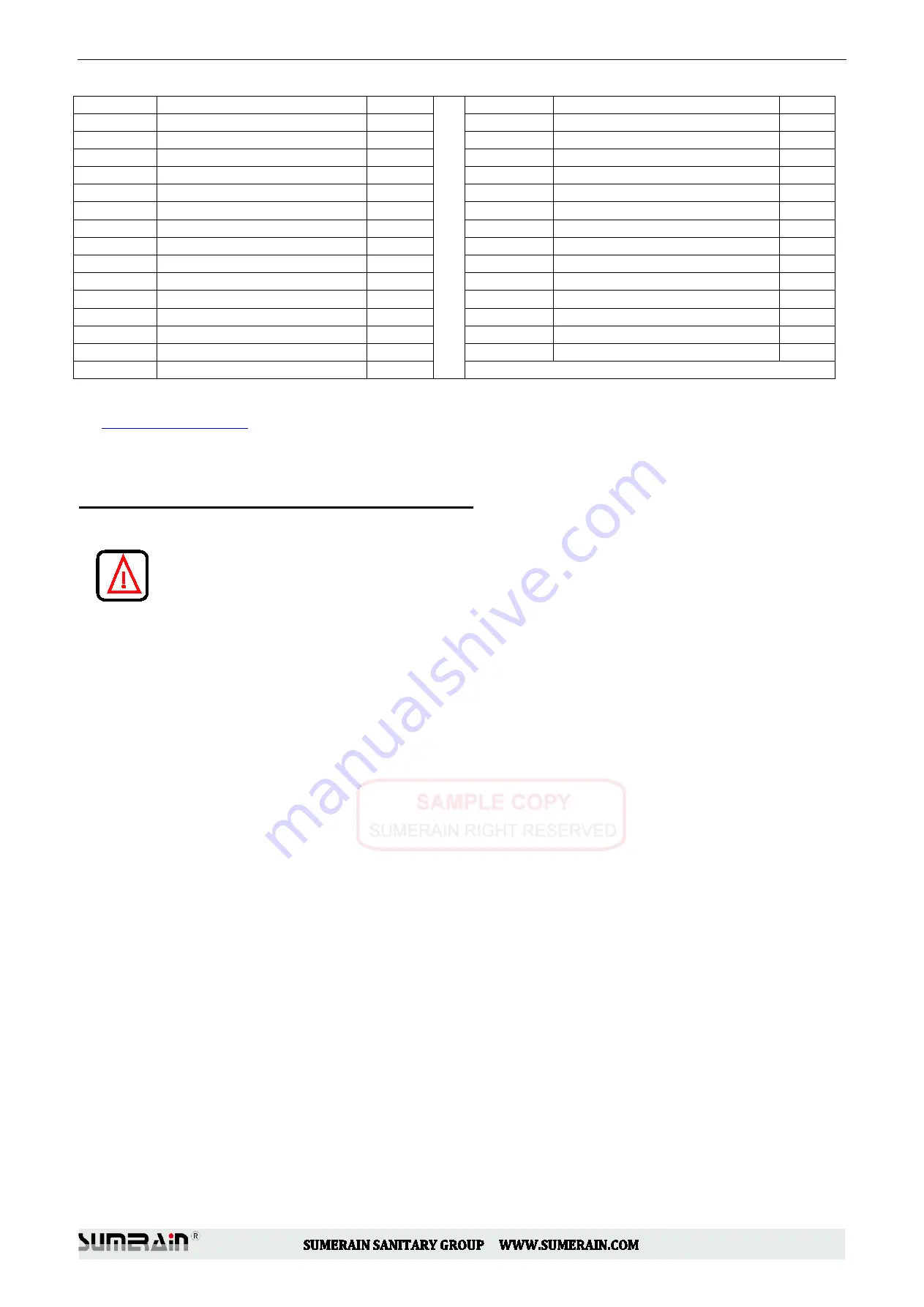 SUMERAIN S3123XD-B Installation Manual Download Page 8