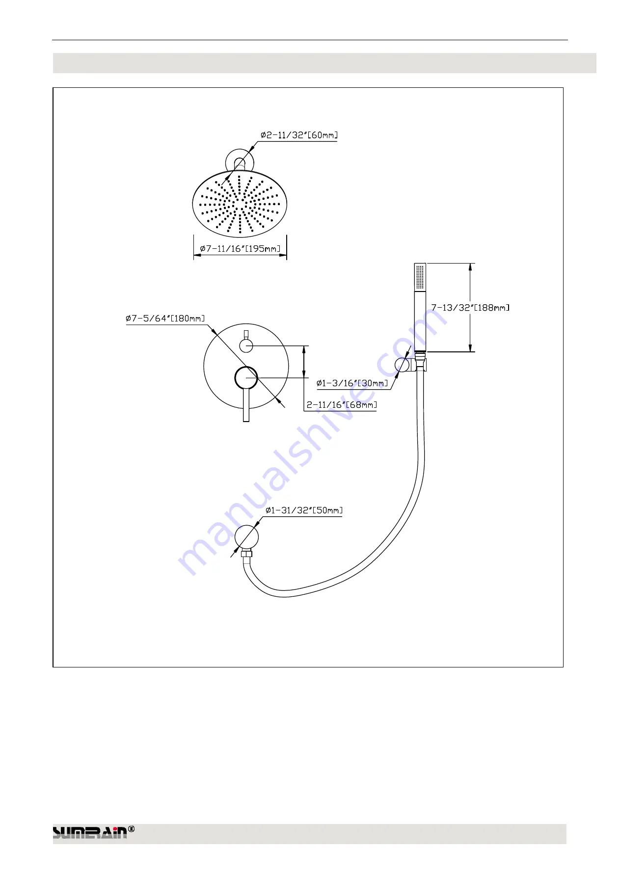 SUMERAIN S3223CI Installation Manual Download Page 5