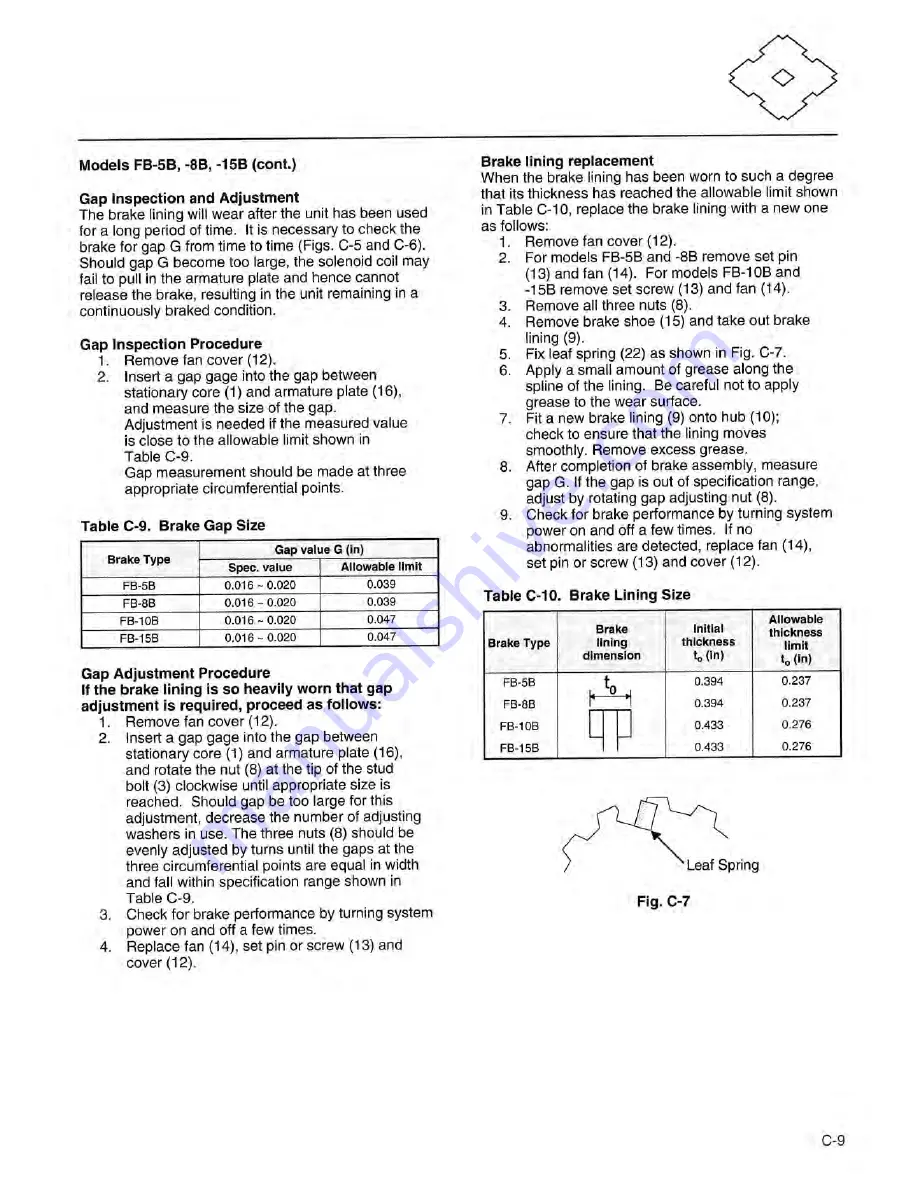 Sumitomo Cyclo 6000 Operation And Maintenance Manual Download Page 53