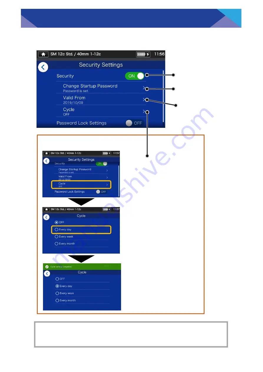 Sumitomo TYPE-72M12 Manual To Operation Download Page 98