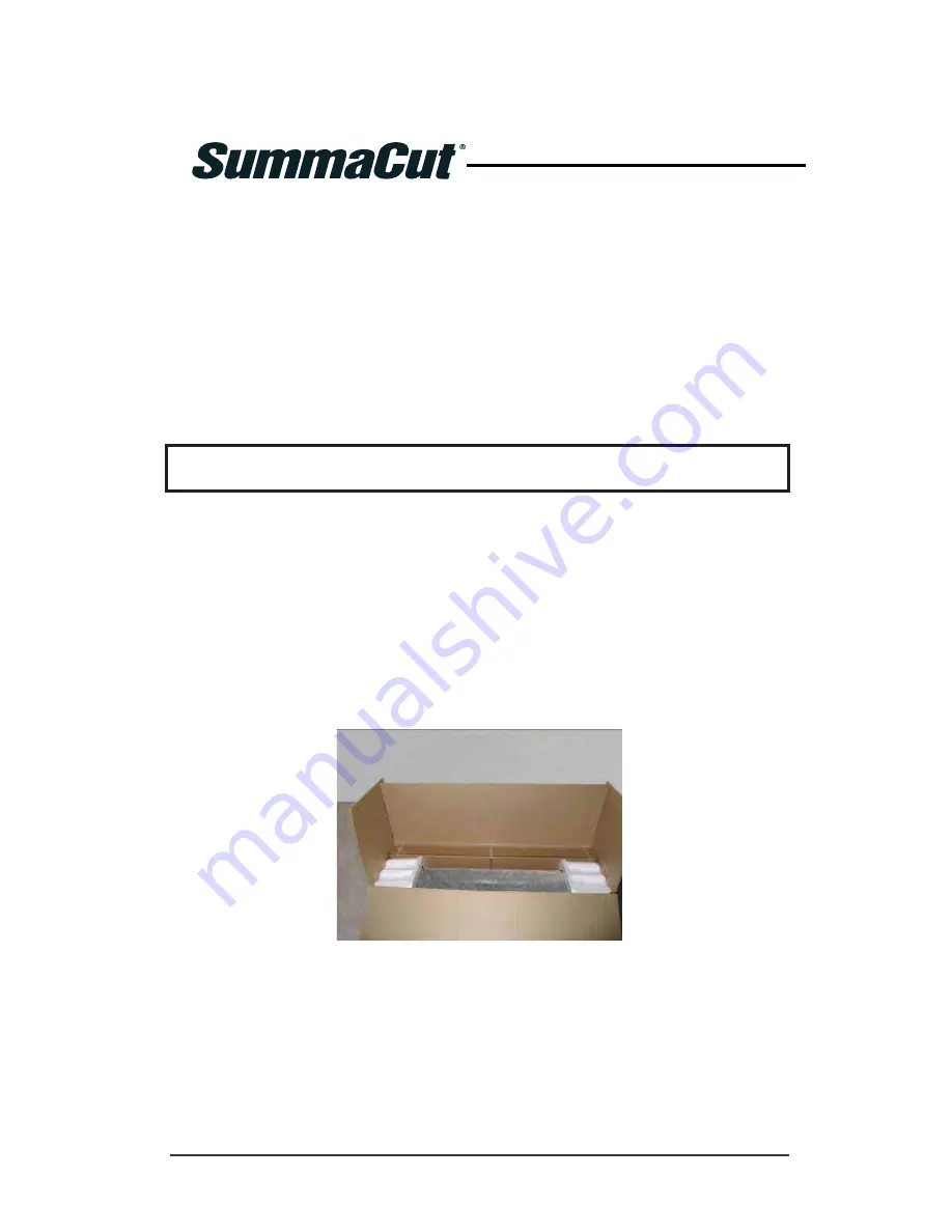 Summa SUMMACUT User Manual Download Page 10