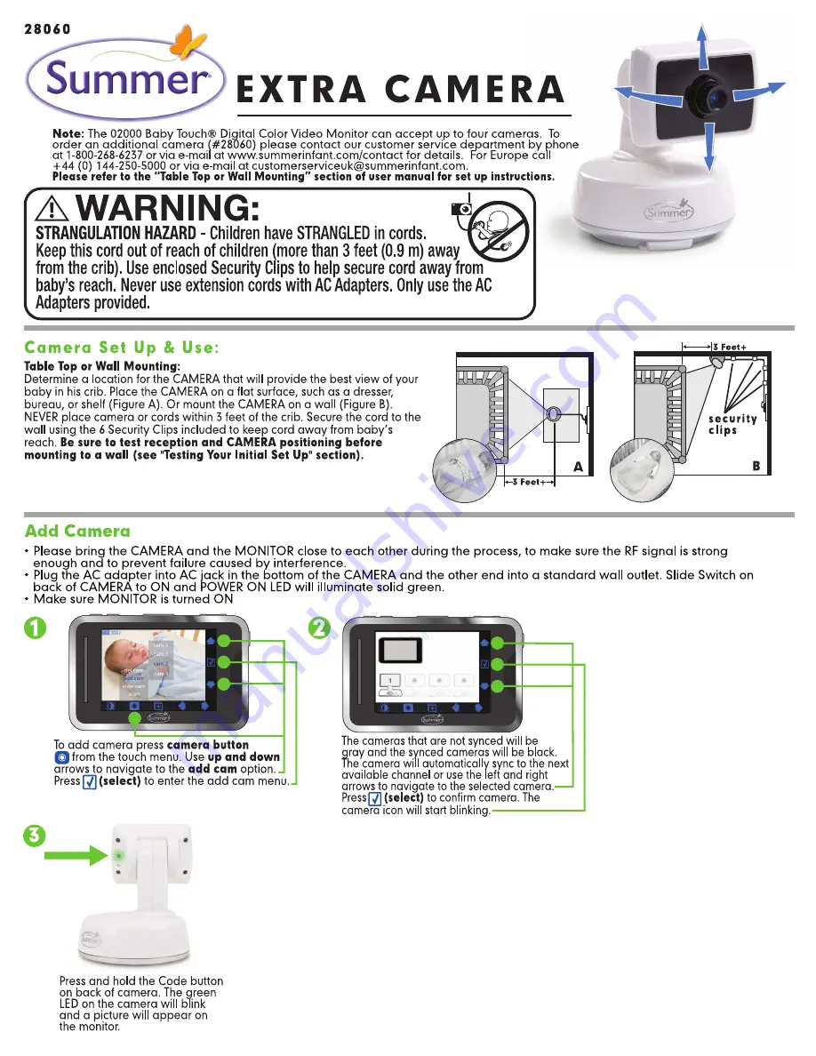 Summer 28060 Instruction Manual Download Page 1